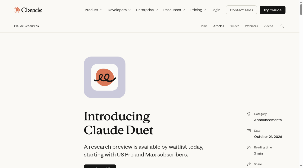Claude Duet: Anthropic's Proactive AI Agent - How It Works and What It Means for Your Business